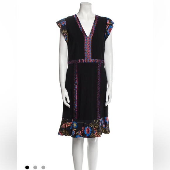Etro Dresses & Skirts - Etro flutter sleeve black dress